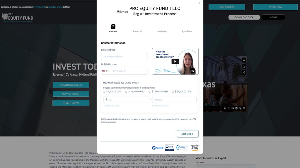 How To Get Started With PRC Equity Fund